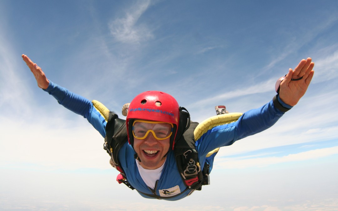 Change your life, jump out of a plane….